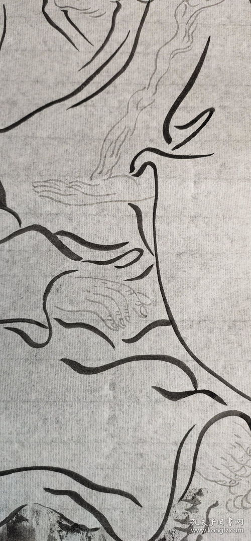d1595 回流手绘罗汉图软片 日本回流字画.日本回流书画.回流老画.回流老字画精品.真品字画